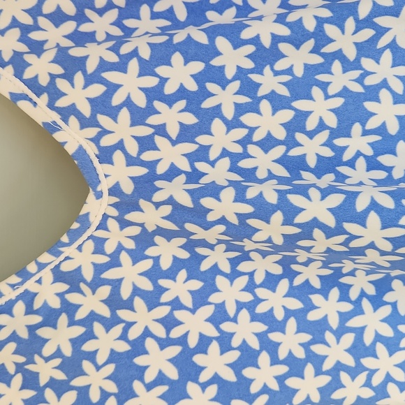 Gabar, Woman's, Sz 10, Swim suit, Light Blue & white Design, W bra insert - Picture 2 of 7